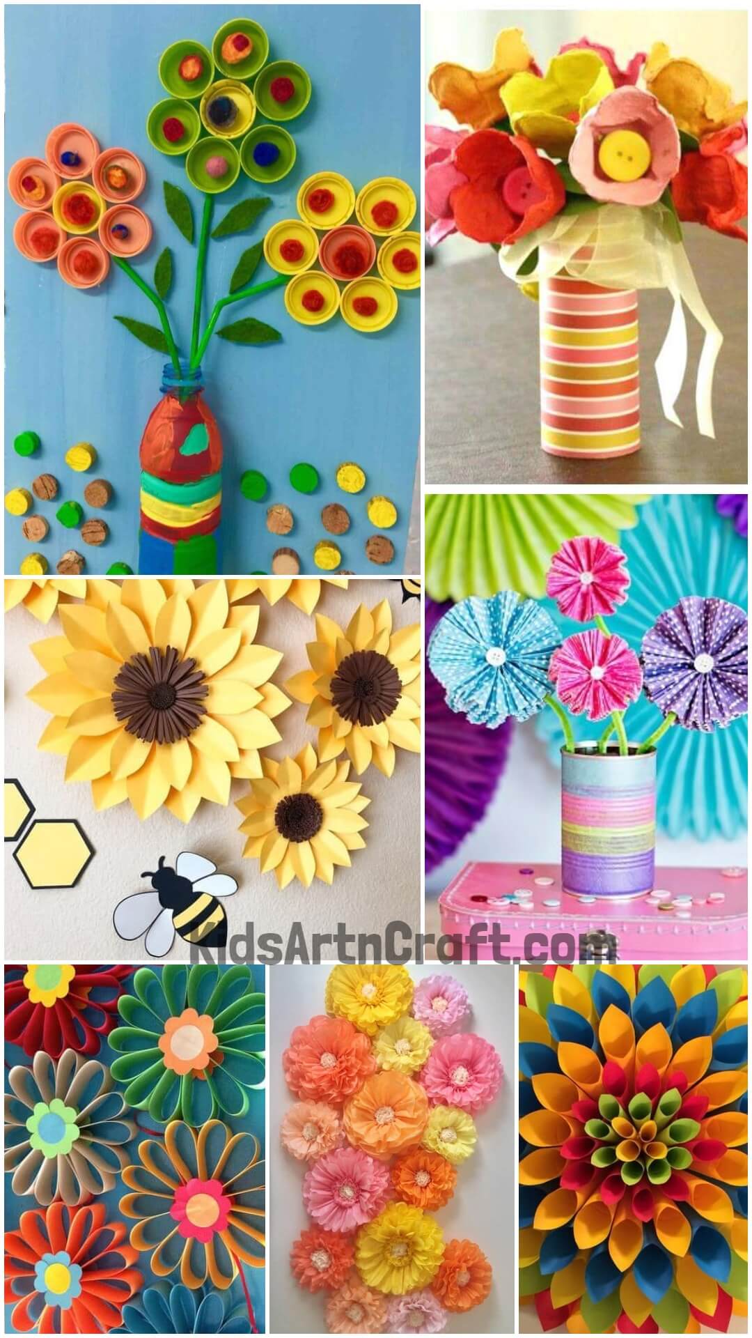 DIY Flower Craft Ideas For Kids To Try