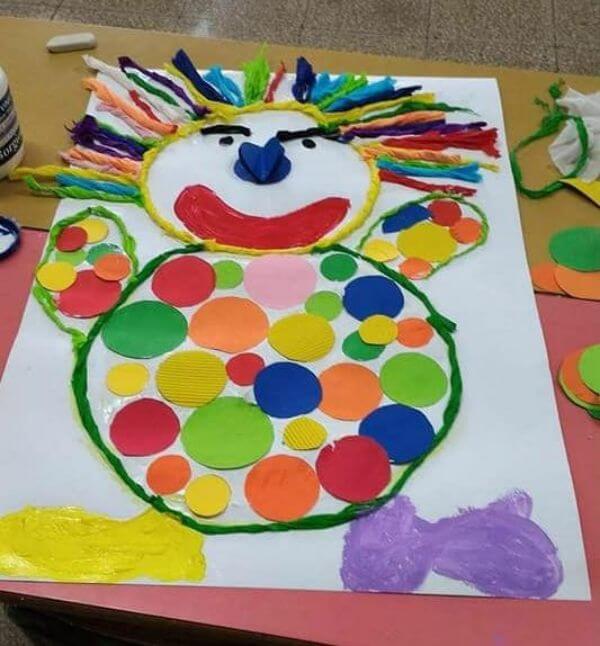 Create a giant clown for that art homework