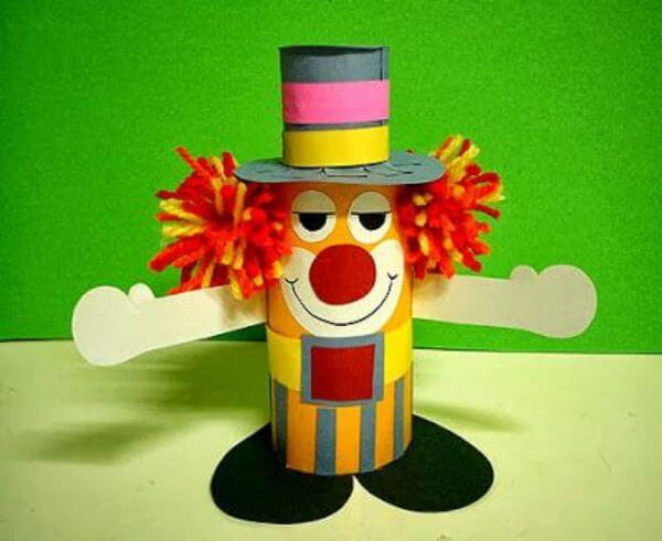 Clown Craft Idea for Kids - Clown It All Up in Your Next Party Spend some time with your younger one in crafting