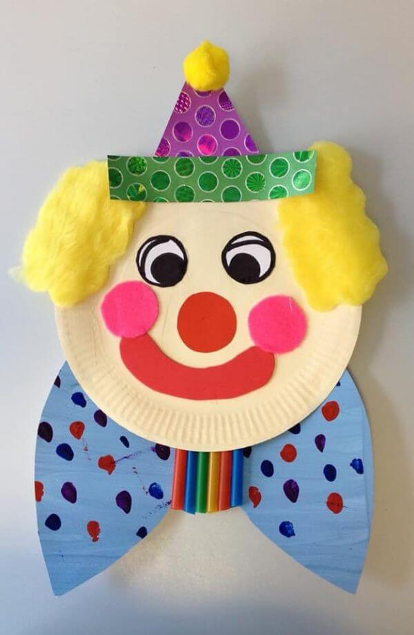 Clown Craft Idea for Kids - Clown It All Up in Your Next Party The happy clown