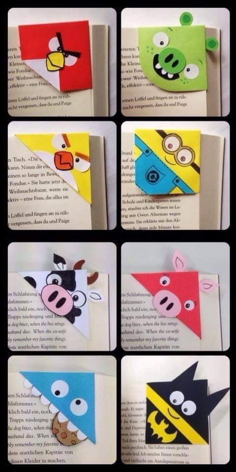 Bookmarks of your favorite characters