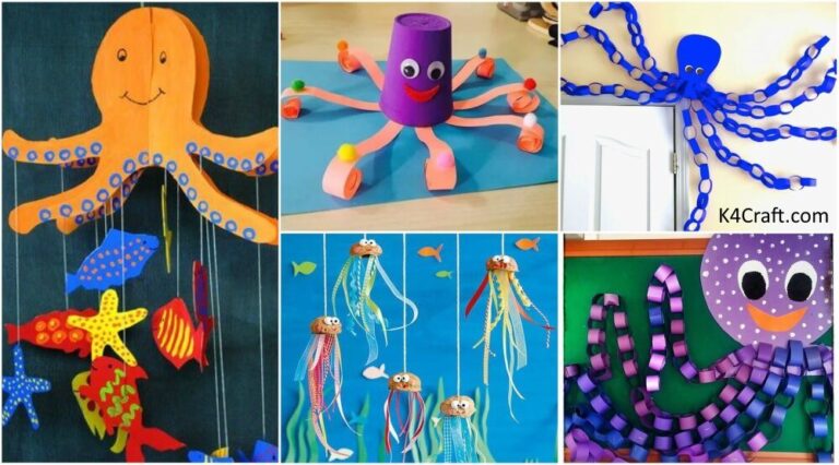 DIY Octopus Craft Ideas & Activities for Kids - Kids Art & Craft