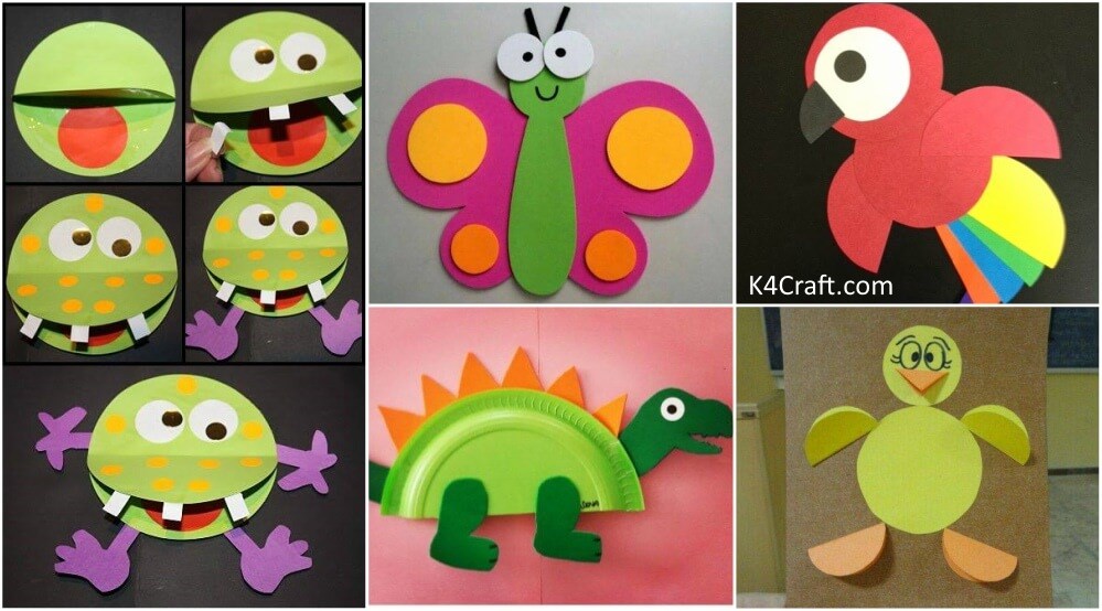 Easy Animal Craft Ideas & Activities for Kids - Kids Art & Craft
