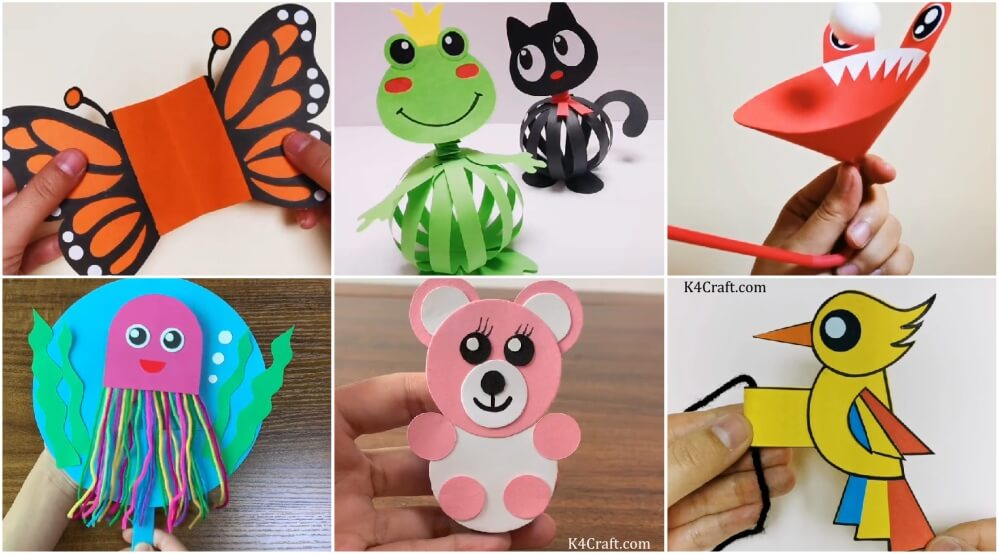 Easy DIY Animal Crafts: An Origami Zoo Of Your Own! - Kids Art & Craft
