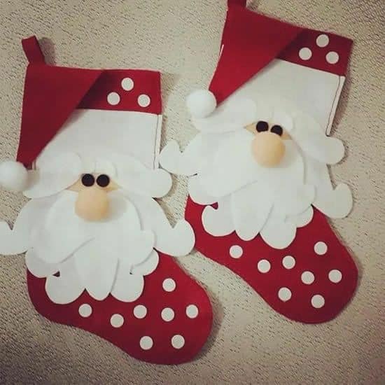 Easy and Amazing Santa Craft Ideas The one with the socks
