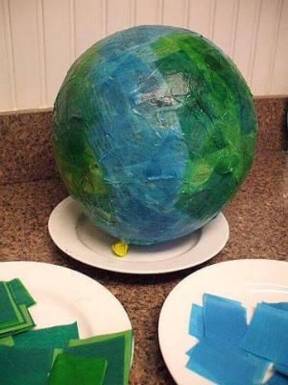 The big mother earth - Earth Day Art & Craft Ideas for Kids