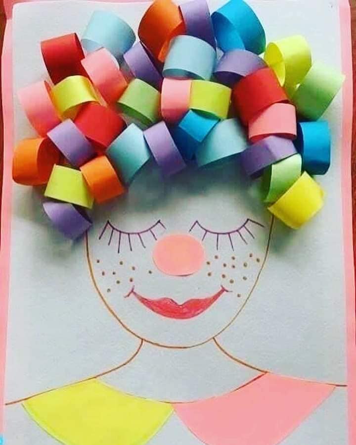 Simple and Amazing Craft Ideas for Kids! The Clown Craft