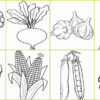 Free Printable Vegetable Coloring Pages for Kids