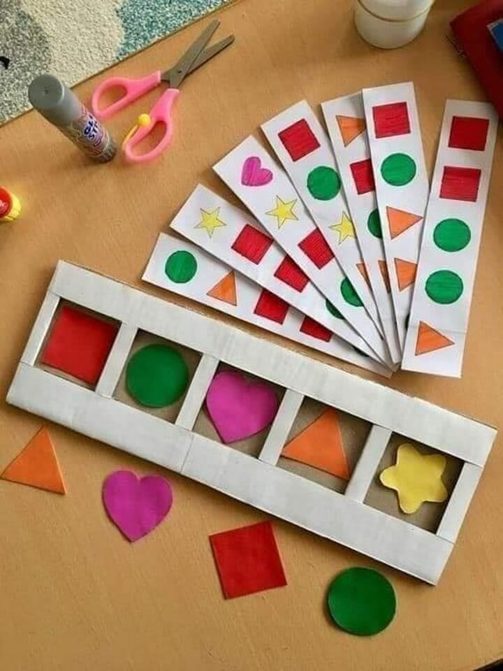 Learning Activities for Kids Shape Cutouts