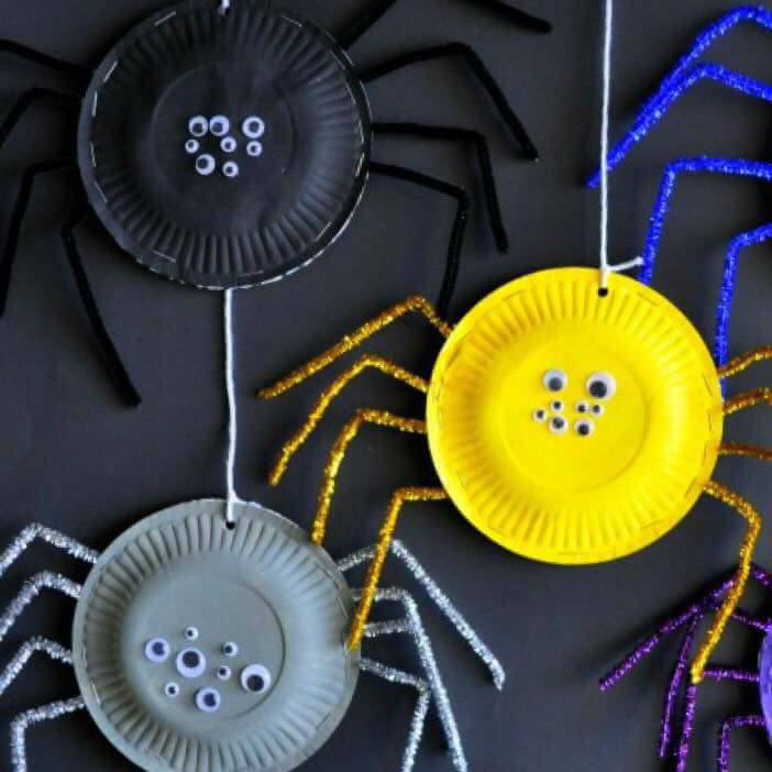 Halloween Crafts for Kids Beware Of Spiders