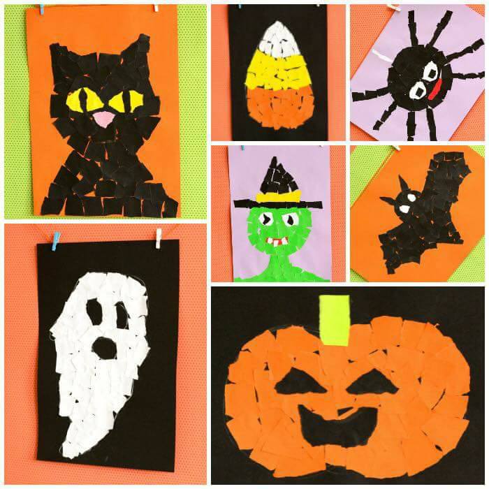 Halloween Crafts for Kids Scramble Arts