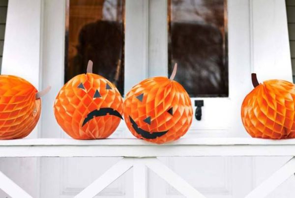 Use some of those empty jars from the stash - Halloween Home Decor Ideas