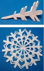 10+ Ways to Make 6 Pointed Paper Snowflakes - Kids Art &amp; Craft