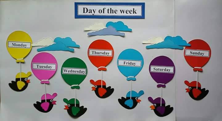 Teach Your Kids With Some Creativity Learn days of the week with your kid