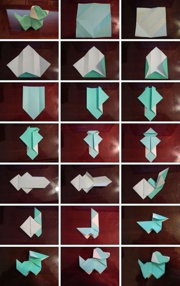 how to make things with paper step by step