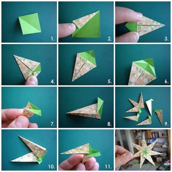 Paper Star - Easy Paper Origami for Kids