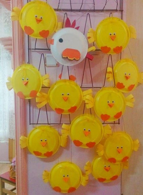 Paper Plate Chicken  Kid's Fun With Paper Plates - Reusing Items 