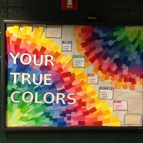 Rainbow Bulletin Board Ideas For Classroom Decoration Kids Art Craft