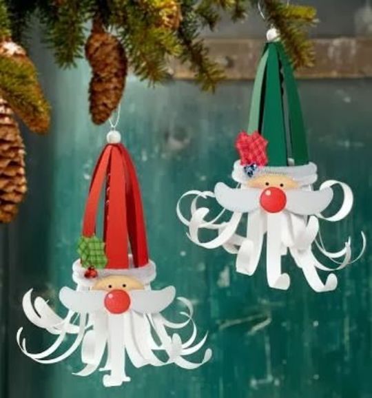 Santa Claus Craft Ideas for Kids Santa Funny Beard