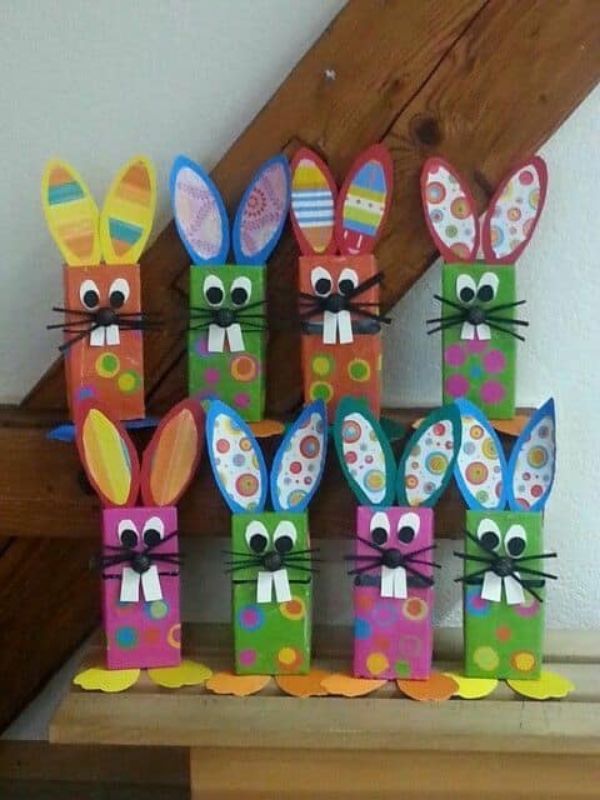 The toilet paper roll doodles - Toilet Paper Roll Crafts for Kids