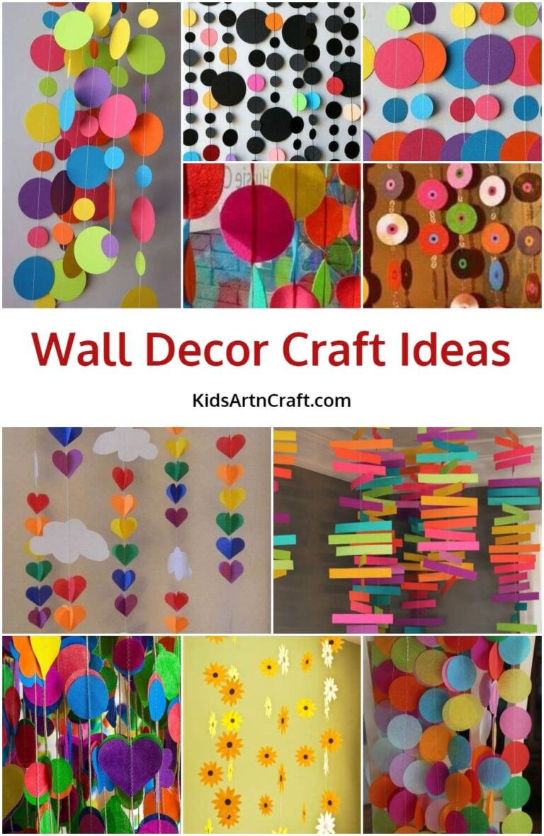 Wall Decor Craft Ideas Hangings For A Beautiful Home Kids Art & Craft
