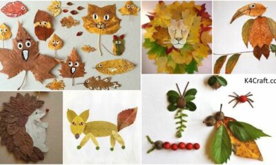 Easy to Make Fall Leaf Craft Ideas for Kids
