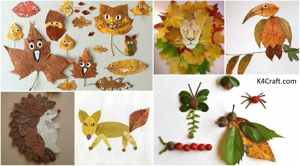 Easy to Make Fall Leaf Craft Ideas for Kids
