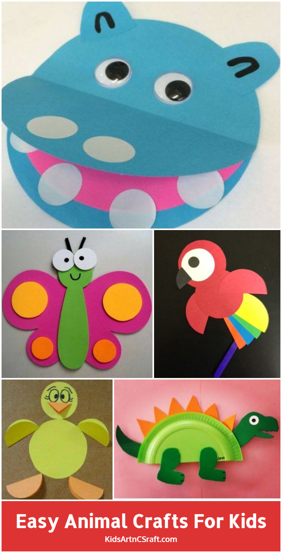 Easy Animal Craft Ideas & Activities for Kids - Kids Art & Craft