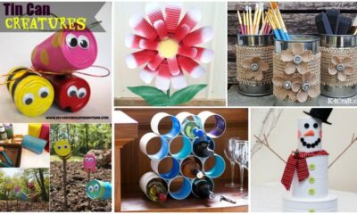 20+ Creative Ways to Decorate Old Tin Cans for Your Home