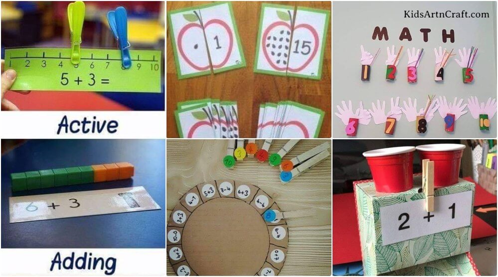 DIY Math Crafts and Activities for Kids