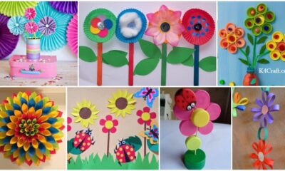 35+ Easy Flower Craft Ideas For Kids