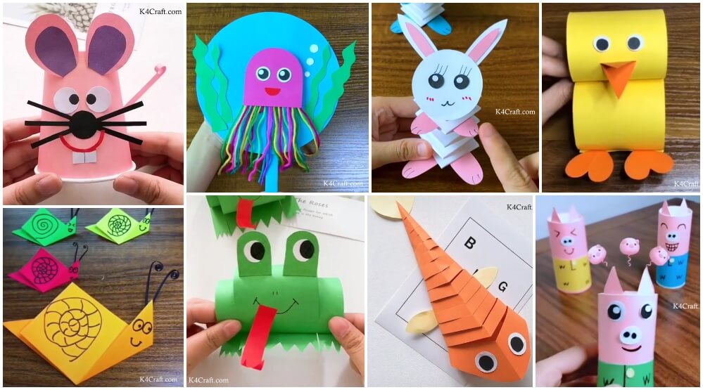 DIY Animal Paper Crafts Learning Through Creativity