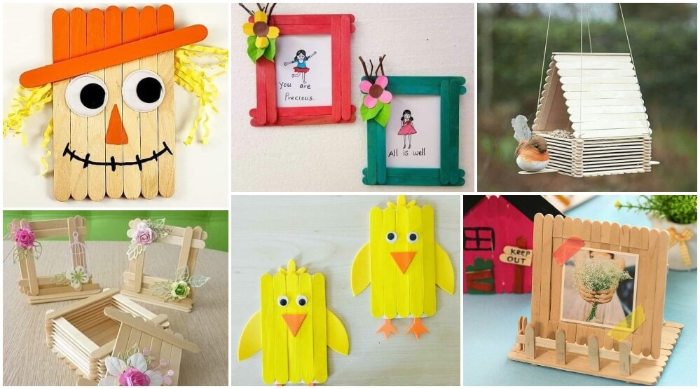 Fun Popsicle Stick Crafts for Kids to Make and Play