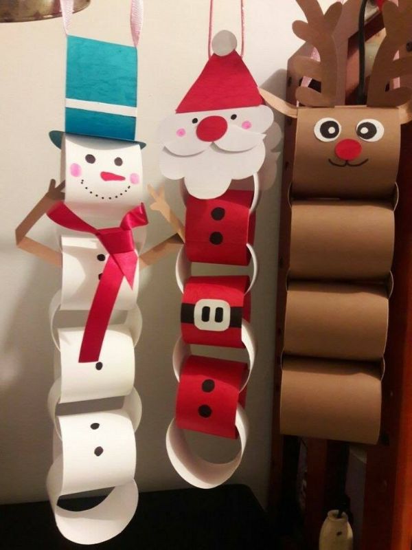 Crafty Christmas : Christmas DIY Crafts For Kids Loops And Rolls