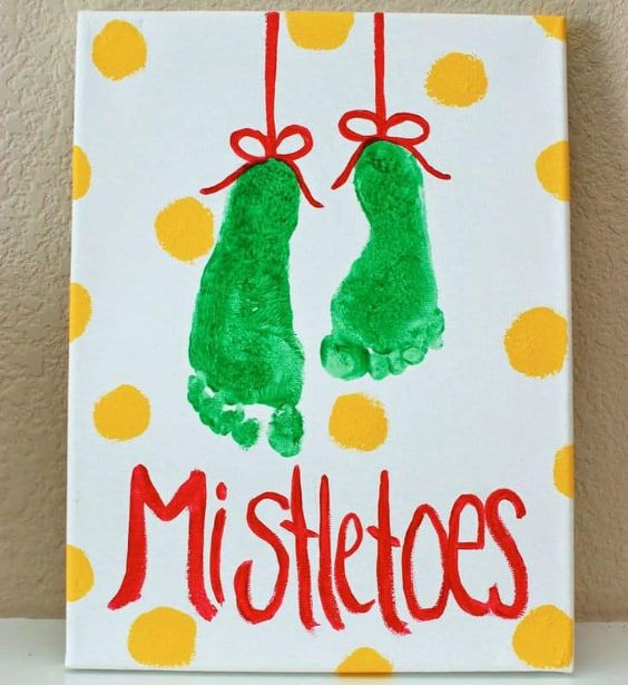 Easy Christmas Crafts for Kids The Paintings