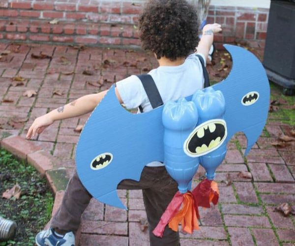 Wonderful Costume Ideas for Kids' Fancy Dress The Batman Wings Craft