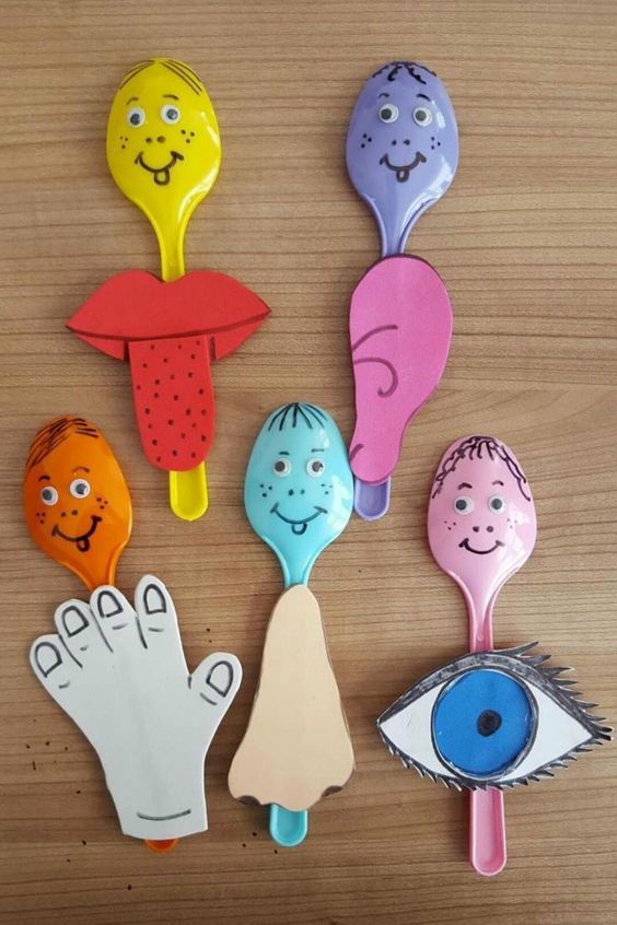 Creative and Amazing Plastic Spoon Craft Ideas The Spoon Body Parts