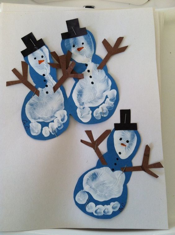  Snowman Stamps - Fun and Easy Christmas Art Projects for Kids