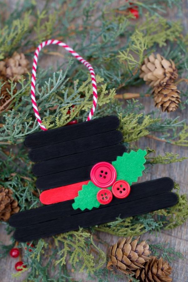 DIY Popsicle Stick Christmas Crafts for Kids