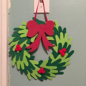 Easy Christmas Wreath Ideas for Kids to Make with Parents - Kids Art ...