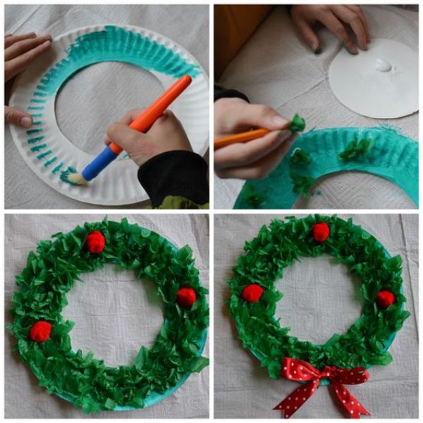 DIY Christmas Wreath Ideas for Kids Miscalleneous