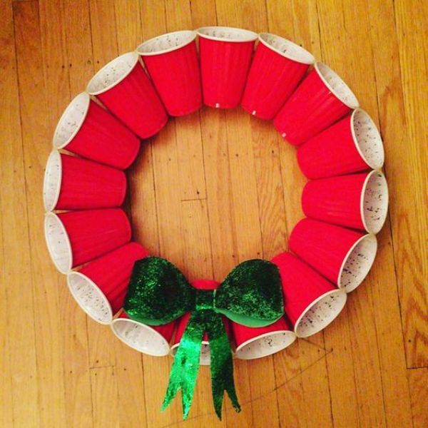DIY Christmas Wreath Ideas for Kids Loop And Hoop