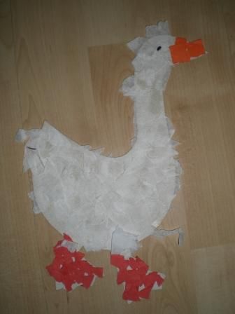 Fun Paper Swan Craft