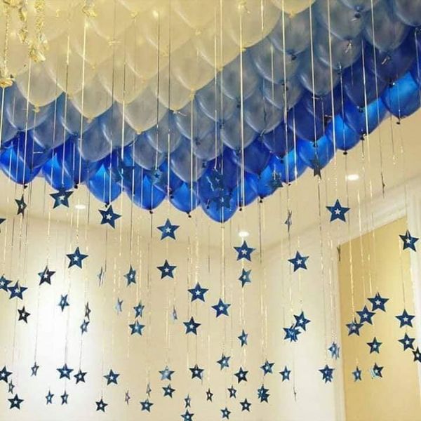 Starry Night With Balloons