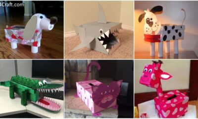 Creative Cardboard Box Crafts For Kids