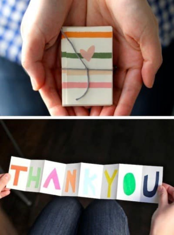 Teacher's Day Craft Ideas for Kids 'Thank You' Note Handcrafted For Your Teachers