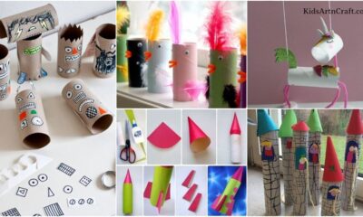 Toilet Paper Roll Crafts to Make with Kids