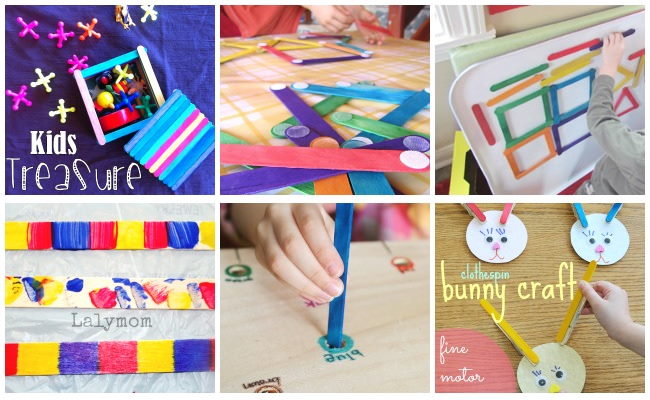 Popsicle Stick Ideas for Kids