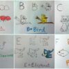 Alphabet Drawings For Kids – Step by Step Image Tutorials