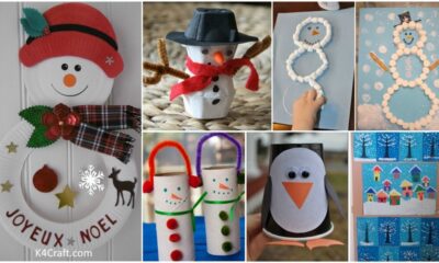 Easy Winter Crafts for Kids - Art Projects